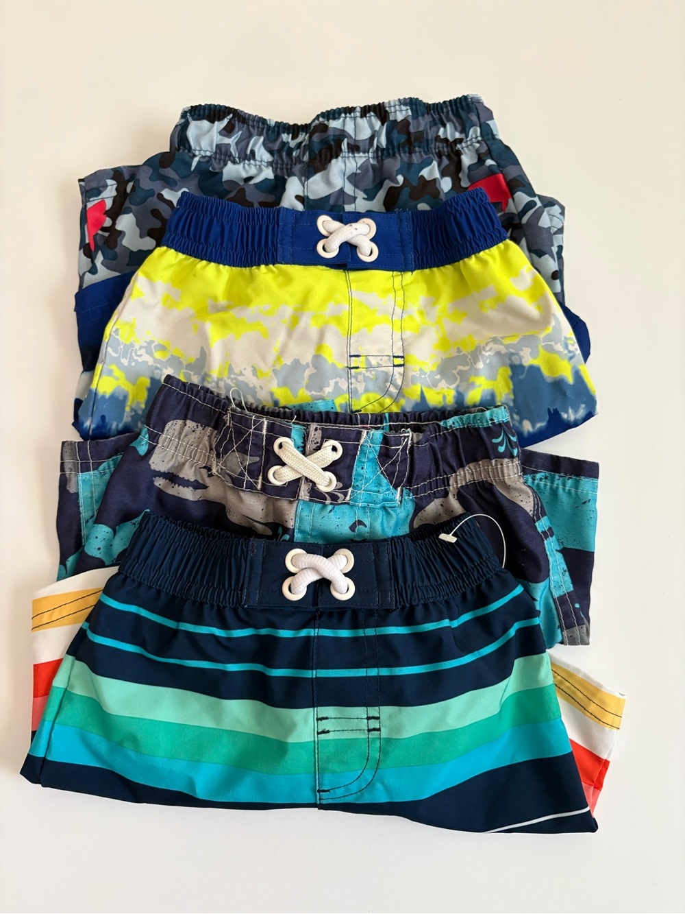 Lot of Boy’s 12M Swim Shorts Multi Brands and Multi Colors